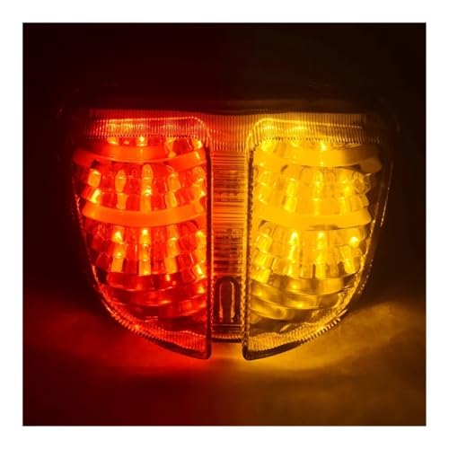 Feu arrière clignotants de frein moto LED intégré pour GSXR 600 750 K6 K7 2006 2007