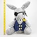 Big Fun Black Butler Kuroshitsuji Ciel Phantomhive Rabbit Plush Doll (Gray)
