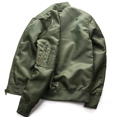 Shanghai Story Men's US Air Force MA-1 Flight Jacket2