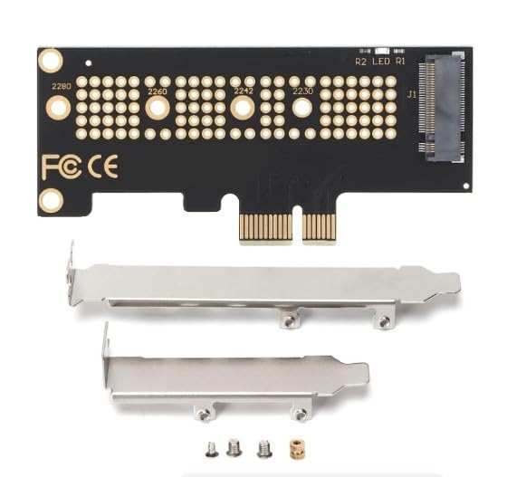 Pi+® (PiPlus®) PCI-E x1 to M.2 NVMe SSD Expansion Card, PCI Express (1x) Expansion Card Converter for M2 NGFF NVME SSD-NOT BOOTABLE (B0986TKXK5) Amazon Price History, Amazon Price Tracker