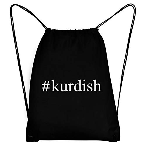 Teeburon Kurdish Hashtag Sport Bag 18" x 13"