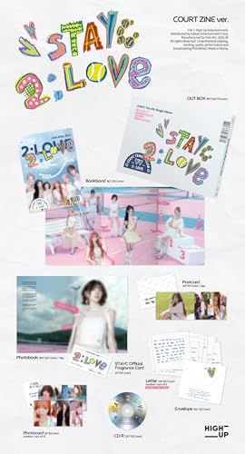 Álbum STAYC 2: LOVE 6º Single con seguimiento estándar aleatorio 3