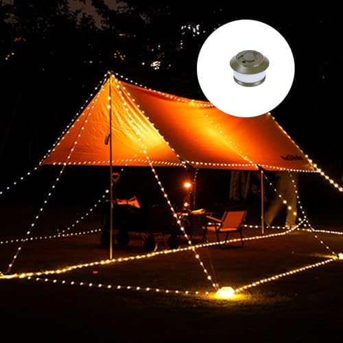 Lumière décorative pour tente et soirées chaleureuses au jardin - 2