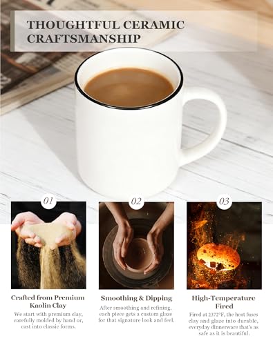 Set de 6 tazas para café de 12 oz OTAGO miniatura 6