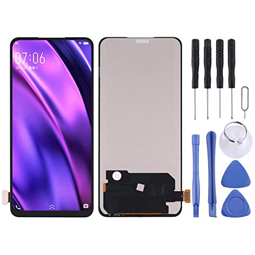 Lihuoxiu Mobile Phone Replacement LCD Screen TFT Material Front LCD Screen and Digitizer Full Assembly for Vivo NEX Dual Display Phone LCD Display