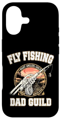 FLY FISHING DAD GUILD �t�B�b�V���[�}�� ���̓� �� �����₫ �X�}�z�P�[�X iPhone 17 �p