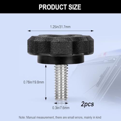 356A0014 Lock Knob Compatible with BAKFlip MX4 G2 Bed Cover Parts, Tonneau Cover Lock Replacement Parts for BAKFlip, 2 Pack - Image 4