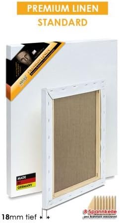 Premium Linen – Standard – X Stretcher Frame, 120x150cm ***