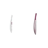 Panasonic Full Body Hair Removal for Women, Portable Sleek Design, Gentle for Bikini, Underarm, Legswith Facial Hair Trimmer for Women ES2113PC, with Pivoting Head and Eyebrow Trimmer Attachments