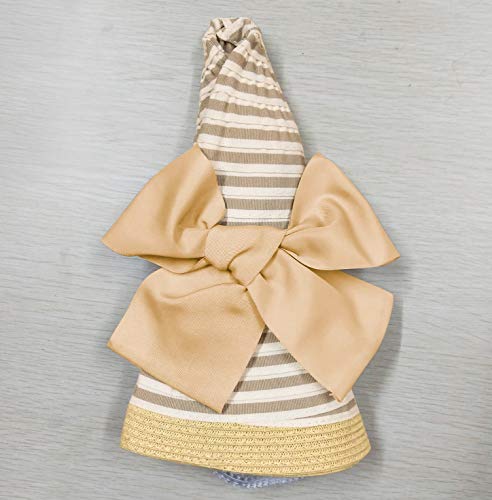 Connectyle Toddler Large Brim Sun Protection Cap Packable Beach Sun Hat For Baby Girl Xs Champagne #TOP3