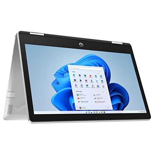 HP Pavilion X360 2-IN-1 11.6" HD Touch-Screen WLED-backlit Laptop, Intel Pentium N5000 up to 2.7GHz, 4GB DDR4, 128GB SSD, Bluetooth, Wireless-AC, HDMI, Webcam, USB 3.1-C, Media Card Reader, Windows 10