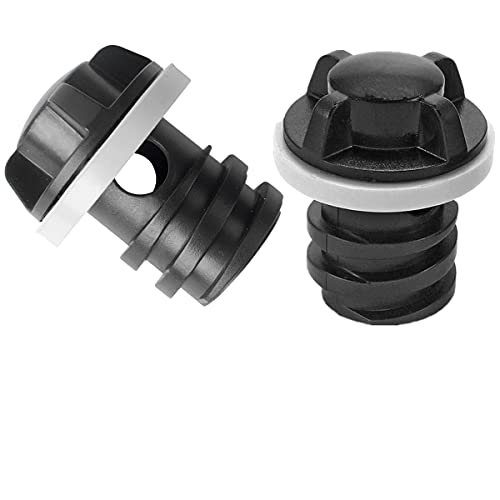 osymoker Cooler Drain Plugs Replacement Compatible with Yeti's Line of Roadie, Tundra and Tank Coolers and RTIC Coolers Leak-Proof Beast Cooler Accessories Pack of 2