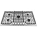 FRIGIDAIRE Professional FPGC3677RS FRIGIDAIRE Professional 36'' Gas Cooktop with Griddle in Stainless Steel