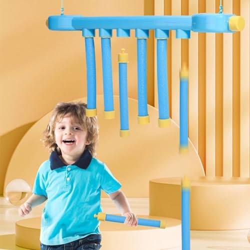 Challenge Game with Reflex Sticks, Small Group Activities | Speed & Reaction Family Game - for Men Women Teenagers Wife Husband Son Daughter Family Am