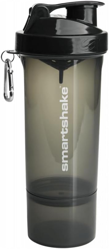 Smartshake Slim 500ml - Gunsmoke Black (2%)