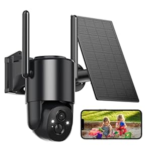 Yupboe CQ1H Wireless Solar Bullet Camera