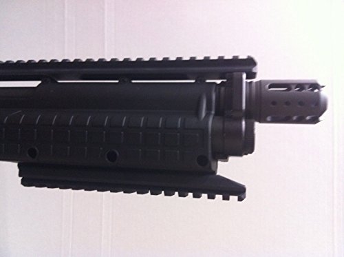 Ksg Kel-Tec #1 Extended Aluminum Lower Safety Rail - By Hi-Tech Custom (Black) #TOP3