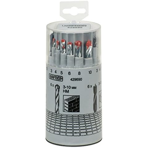 kwb 18-teiliger KRAFTIXX Metall-Bohrer-Set Ø 3, 4, 5, 6, 8, 10 für Holz, Stein und Metall Cover