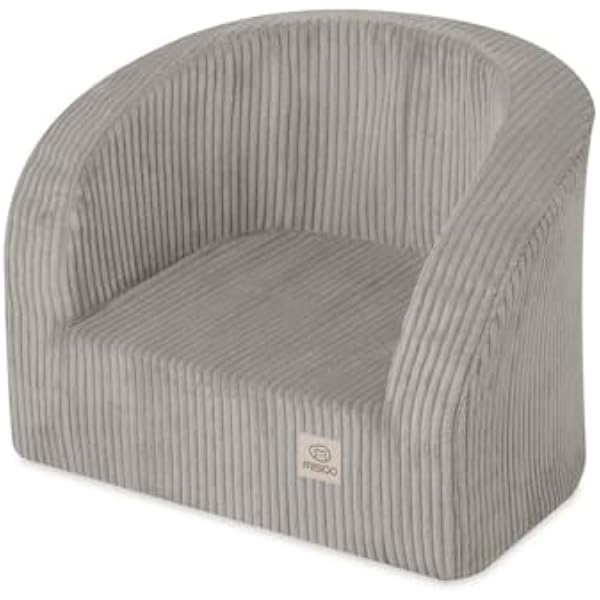 MISIOO Fotel dziecięcy od 1 roku – fotel klasy premium, stabilny i miękki, ergonomicznie wyściełany, 40 x 53 x 36 cm, fotel dziecięcy od 1 roku