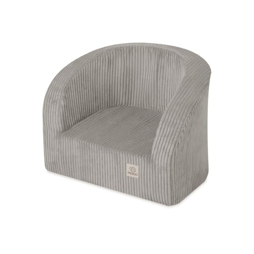 MISIOO Fauteuil pour Enfant à partir de 1 an, en Corduroy, de qualité supérieure, Stable et Doux, rembourré, Ergonomique, 40 x 53 x 36 cm, Fauteuil pour...