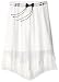 Amy Byer Girls' Big Girls' V-Shaped Hem Skirt with Fringe