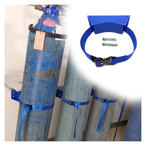 Support mural industriel pour bouteilles de gaz avec roulettes