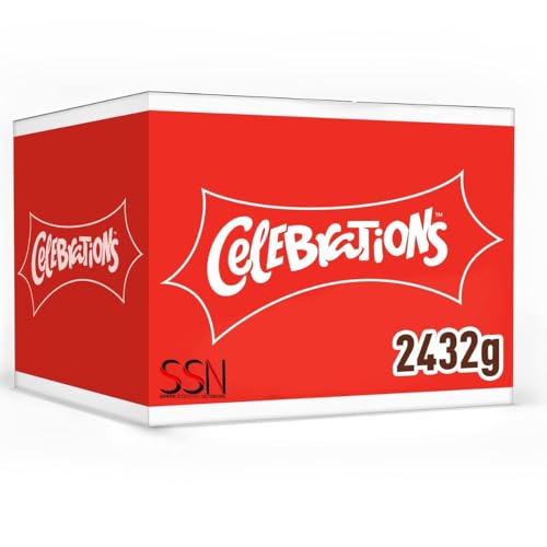 Celebrations Chocolate Bulk Box, 2.4kg, Assorted Milk Chocolates and Biscuits