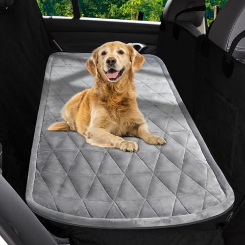 Petskd Non-Slip Dog Bed for Car Back Seat Cover