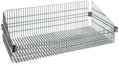 Wire Shelving Chrome Post Basket 24 X 36