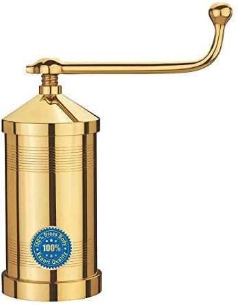 WSK Classic Brass Kitchen Press Sev Sancha | Chakali Maker | Murukku Janthikulu Maker | Gathiya Maker | Bhujiya Maker | Farsan Maker | Snackes Maker Machine with 6 Jali Numer 500 Gm