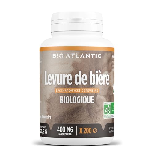 Levure de Bière Bio - Saccharomyces cerevisiae - CHEVEUX,...