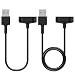 Charger Cable for Fitbit Inspire HR Smartwatch, Replacement USB Charging Charger Cord for Fitbit Inspire HR, 2 Pack (3.3ft/0.5ft)
