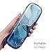 Fintie Holder Case for Apple Pencil Pro, Apple Pencil (USB-C / 1st / 2nd Generation), PU Leather Carrying Bag Sleeve Compatible with Pen, USB Cable, Samsung Stylus, Ocean Marble