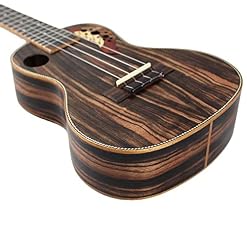 SheIRin Ukulélé Noir Bois de Santal 23/26 Pouces Hawaii Ukelele pour kit débutant avec accordeur, médiators, Sac de… - Les Beatles, Paul McCartney, John Lennon, RIngo Starr, George Harrison SheIRin Ukulélé Noir Bois de Santal 23/26 Pouces Hawaii Ukelele pour kit débutant avec accordeur, médiators, Sac de… – Image 6