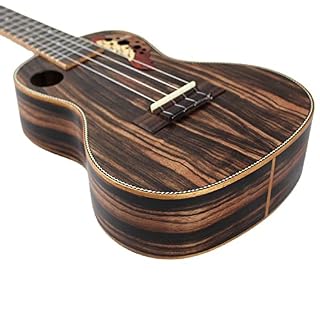 SheIRin Ukulélé Noir Bois de Santal 23/26 Pouces Hawaii Ukelele pour kit débutant avec accordeur, médiators, Sac de… - Les Beatles, Paul McCartney, John Lennon, RIngo Starr, George Harrison SheIRin Ukulélé Noir Bois de Santal 23/26 Pouces Hawaii Ukelele pour kit débutant avec accordeur, médiators, Sac de… – Image 6