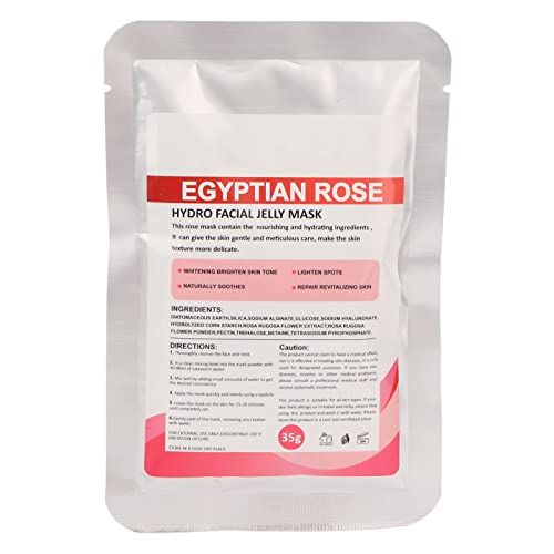 Peel Off Type Mascarilla en Polvo para el Tratamiento del Cuidado de la Piel Facial, Mascarilla de Gelatina Exfoliante Reafirmante Hidratante Hidrogel Modelado Mascarilla en Polvo Suave para el