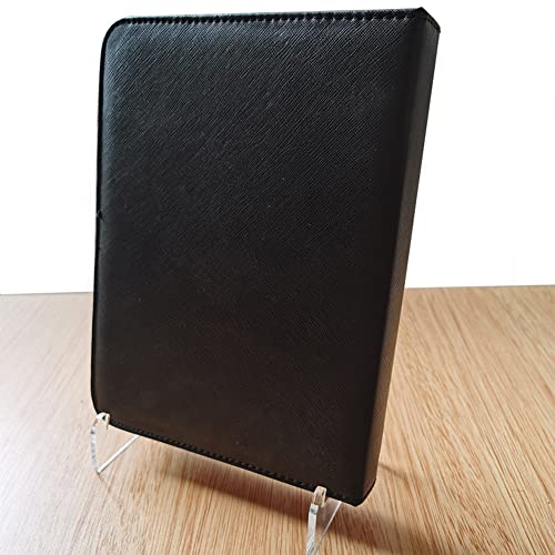 2Pcs Clear Acrylic Book Stand With Support Ledges Adjustable Book Display Holder For Book, Magazines, Recipe, Picture, Phone Multi-Used Holder Stand #TOP3