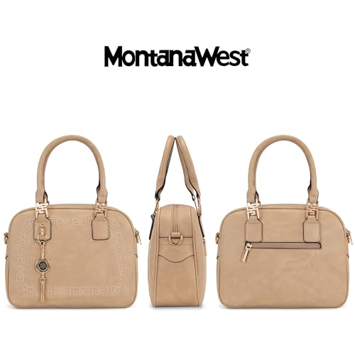 Image of Montana West Small Purses for Women Tassel Crossbody Satchel Handbag with Detachable Shoulder Strap