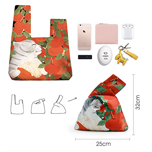 Sac de poignet étanche à motif kimono japonais traditionnel