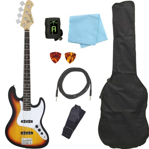 Amazon | ベース 初心者 入門 Legend LJB-Z 3TS レジェンド ジャズ