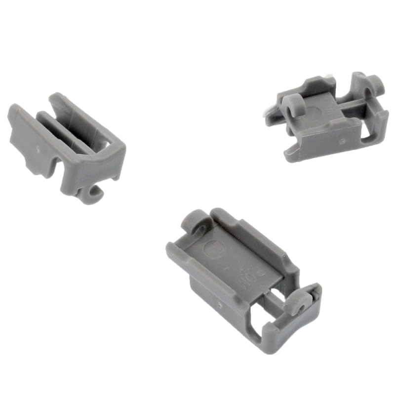 Supports d'étagère supérieure pour lave-vaisselle Bosch : lot de 3 roulements de panier haut