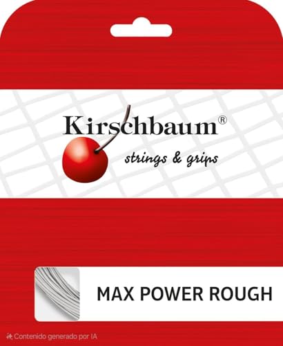 Kirschbaum Saitenset Max Power Rough, Anthrazit, 12 m, 0105260217600010