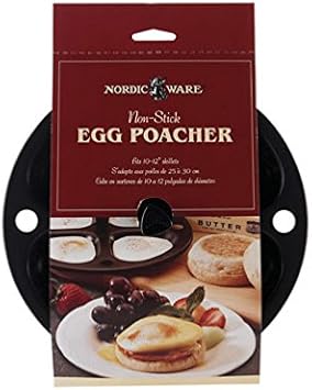 Nordic Ware 3-7/8 in. W Black Egg Poacher Insert Tray