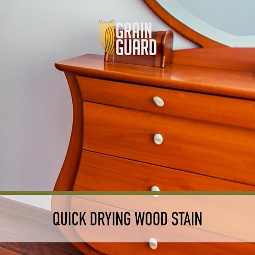 Wood Stain Water Based | Very Red Mahogany | 500ml | Interior Furniture Stain | Light & Dark Stains | Eco-Friendly & Non-Toxic Wood Dye | Easy Application | Quick Dry & Low Odour