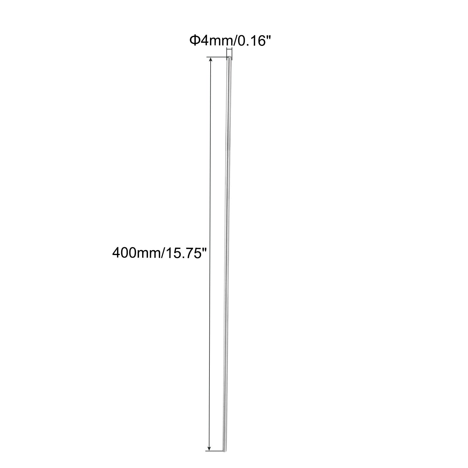 MECCANIXITY 304 Stainless Steel Round Rods – 4mm X 400mm, Pack Of 10 – Solid Shafts For DIY Models, Cars, Airplanes, Helicopters & Craft Projects - View #13