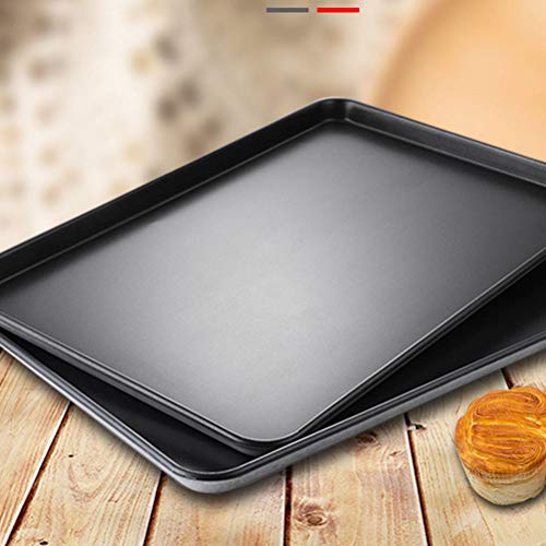 Good Pracrtical Forno de Bolo, Bandeja de Alumínio para Assar, Placa de Churrasco Retangular Antiade