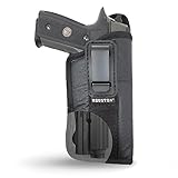Houston Gun Holsters IWB TUCKABLE Holster by - ECO Leather Concealed for Protection FITS Most Mid &...