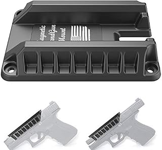 TFNUO Gun Magnet, Magnetic Handgun Mount Quick Holster - Concealed Tactical Firearm Gun