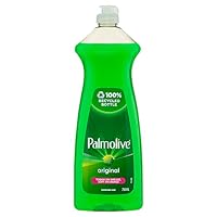 Palmolive Dish Regular Dishwashing Liquid, 750mL, Original, Tough on Grease, Green