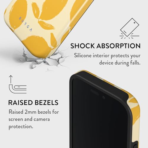 BURGA Unisex Phone Case for iPhone 16 Plus – Dual-Layer Hybrid Design with Shock-Absorbing TPU & Durable Exterior, Scratch-Resistant Finish and Raised Bezel Edge for Screen Protection & Daily Use by BURGA - Used condition - Image 4
